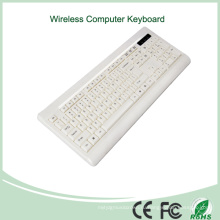 Ультратонкая мини-беспроводная клавиатура белого цвета